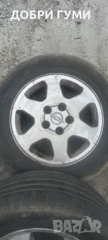 5х110 ДЖАНТИ 15 ОПЕЛ ЗАФИРА С 195 65 15 ЛЕТНИ, снимка 4 - Гуми и джанти - 49621034