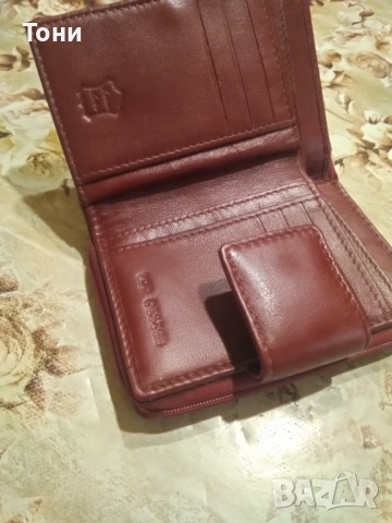 Ново Дамско Портмоне Изцяло от Естествена Кожа , снимка 6 - Портфейли, портмонета - 52181699