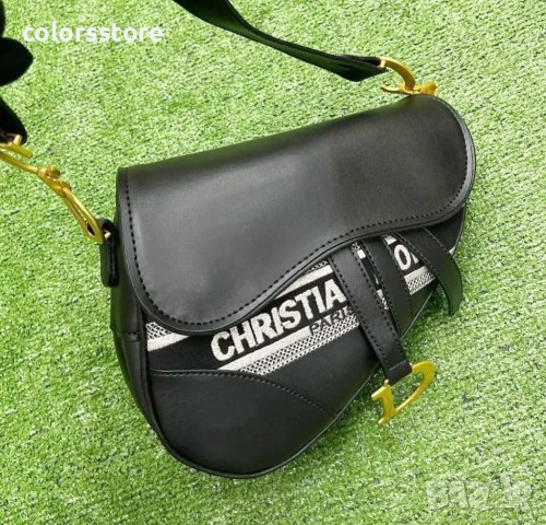 Луксозна Черна чанта/реплика Cristian Dior код SG211, снимка 1 - Чанти - 36040708