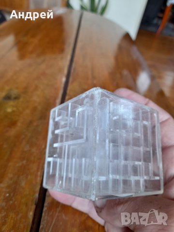 Стара играчка,куб лабиринт, снимка 5 - Други ценни предмети - 36707853