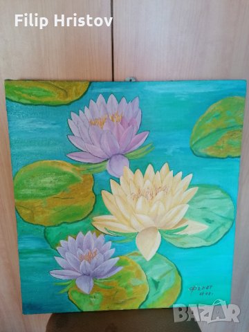 Картина ръчно рисувана върху платно, снимка 3 - Картини - 35451066