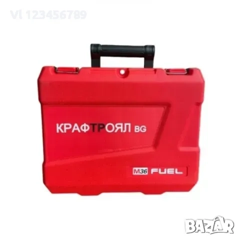 Акумулаторен гайковерт 36V 8Ah KraftRoyal Red, снимка 3 - Куфари с инструменти - 52123581