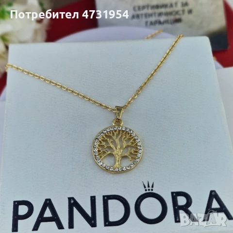 Дамски колиета Pandora, снимка 11 - Колиета, медальони, синджири - 53402689