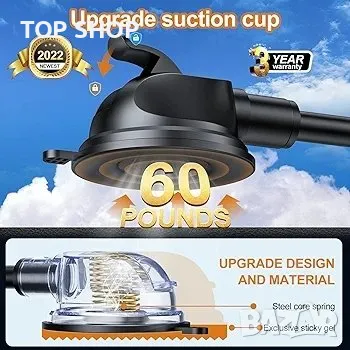 WOFALO 15W Qi Безжична стойка за зарядно за кола, снимка 3 - Аксесоари и консумативи - 48758609