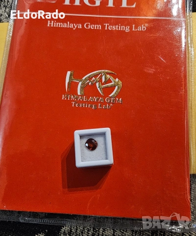 натурален гранат 1.12 карата, снимка 8 - Други - 53131892