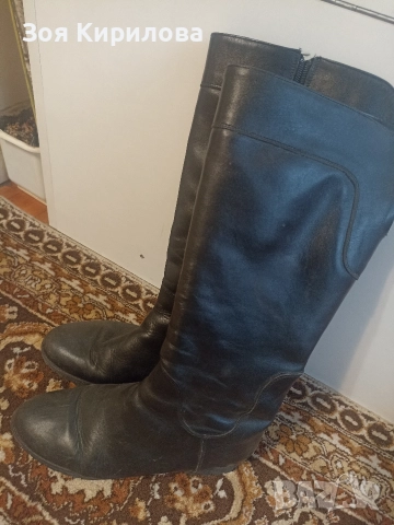 Ботуши от естествена кожа 