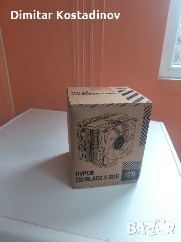 cooler master 212  x black duo cpu cooler охлаждане