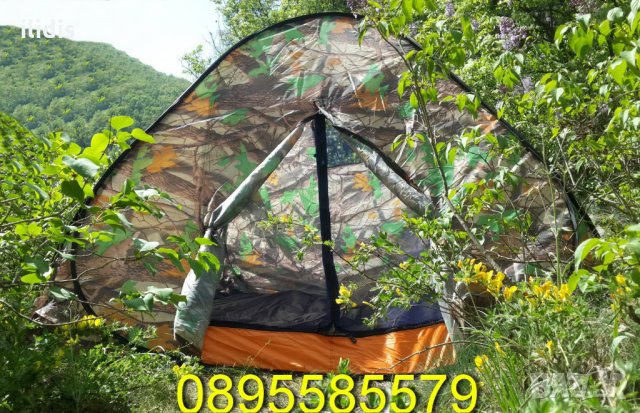 Саморазгъваща се палатка петместна 250х250х150см ( нова стока ), снимка 2 - Палатки - 35633526