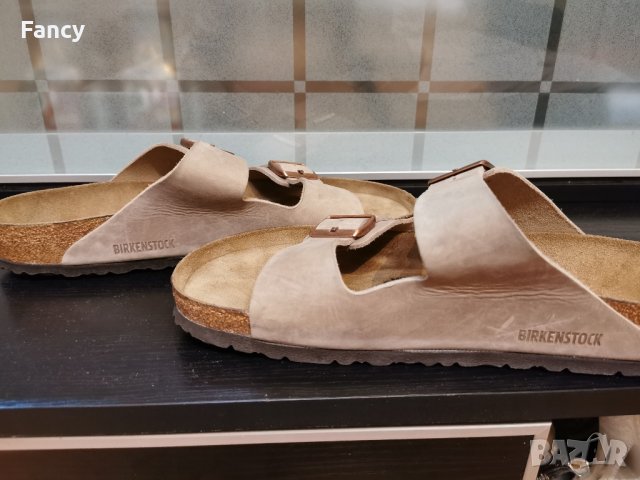 Страхотни чехли Birkenstock 46 номер, снимка 10 - Мъжки чехли - 43793089