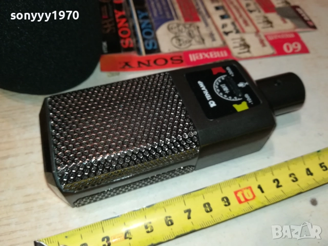 TENLAMP-МЕТАЛЕН МИКРОФОН ОТ ФРАНЦИЯ 1910251928, снимка 6 - Микрофони - 52109762