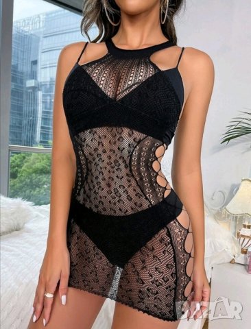 Секси мрежести рокли, снимка 11 - Бельо - 43513535