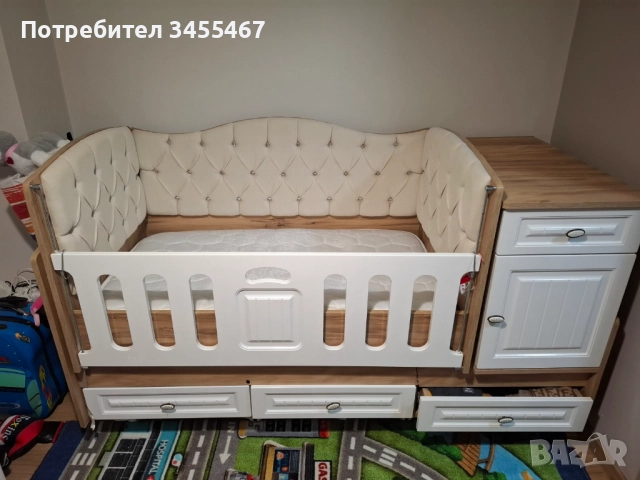 Продавам детско креватче, снимка 3 - Бебешки легла и матраци - 52870091