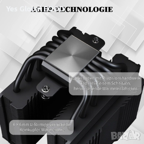 Thermalright Peerless Assassin 120 MINI Black CPU охладител  Описание:  Thermalright Peerless Assass, снимка 5 - Друга електроника - 53255009