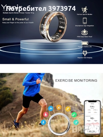 Смарт Пръстен промо 40 лв, снимка 2 - Пръстени - 51430937