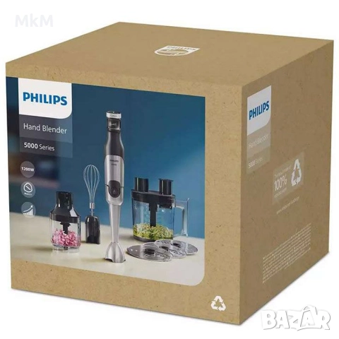 Кухненски робот с чопър и пасатор Philips Series 5000 1200 W  , снимка 4 - Кухненски роботи - 52978508