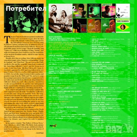 Лимитирана Винилова плоча (двойна) João Gilberto - The Warm World Of João Gilberto, снимка 2 - Грамофонни плочи - 52440433