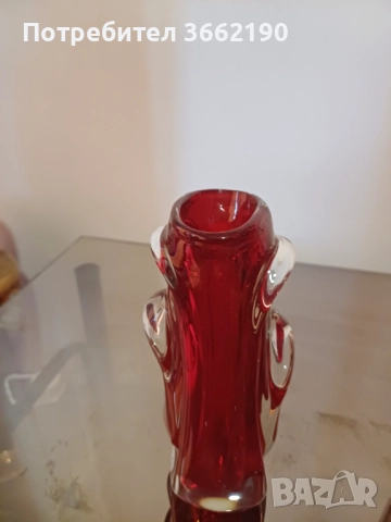 Ваза Мурано, снимка 3 - Вази - 52777815