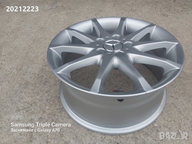 1 брой алуминиева джанта за Mercedes C-Class 17, снимка 3 - Гуми и джанти - 36911603