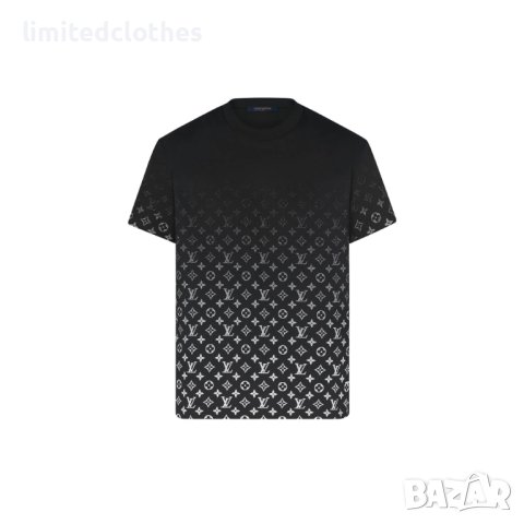 LOUIS VUITTON LV Monogram Gradient Logo Print Мъжка Тениска size S, снимка 3 - Тениски - 43189002
