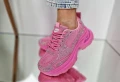 Nike Дамски Розови Маратонки С Кристали👟Дамски Спортни Обувки В Розов Цвят С Камъни Найк Код P686, снимка 5