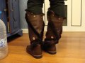  Италиански ботуши естествена кожа и косъм РАЗПРОДАЖБА , снимка 3