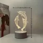 Холограмна 3D LED лампа-Делфини, снимка 5