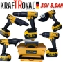 5в1 универсален комплект KraftRoyal с 5 приставки, снимка 3