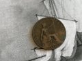 Монета - Великобритания - 1 пени | 1896г.