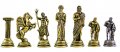 Фигури за шах, Херкулес, Метални, Златно/Сребърно, снимка 1 - Шах и табла - 37486491