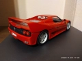 1:18 Два метални модела на Burago-Ferrari F50 и 550 Marinello, снимка 7