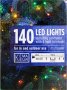 Висококачествени цветни лампички за отвън и от вътре 19 метра. Работят на ток., снимка 2