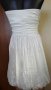 Кокетна бяла рокля 👗💎XS, S, М👗💎арт.110, снимка 5