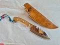 Ловджийски  къс нож с кания, снимка 3
