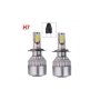 Комплект LED Лед Диодни Крушки за фар Automat 2бр С6 H7 - 36W , Над 150% по-ярка светлина, снимка 2