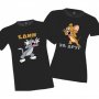 Комплект тениски за влюбени Том и Джери Един за друг Tom and Jerry