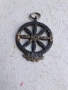 Стар бронзов медальон, снимка 2