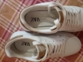 Дамски кожени спортни обувки ZARA, снимка 9