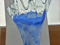 Стъклена ваза , снимка 4