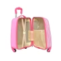 Комплект куфар и раница, За деца, Котета, Розов, снимка 6