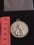 Сребриста висулка медальон много красива стилна метална - 27006, снимка 3