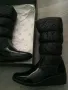 Дамски  ботуши  от естествена кожа , марка LACOSTE, нови, номер 38, цвят черен, равна подметка, снимка 2