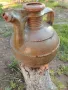 Стар голям глинен оцетник,крондир, снимка 4