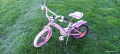 Детско колело розово, снимка 1 - Детски велосипеди, триколки и коли - 44899985