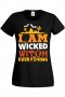 Дамска тениска I'm The Wicked Witch Of Everything 1,Halloween,Хелоуин,Празник,Забавление,Изненада,, снимка 2