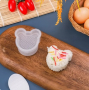 различни форми пластмасови форми кутии за суши хапки ориз Онигири форма, снимка 4