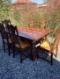 комплект за трапезария - маса , столове, контрабюфет, снимка 2