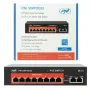 PNI SWPOE82 PoE Суич 8 PoE 100 Mbps порта и 2 UP Link 100 Mbps порта 120W AI Extend функция до 250M , снимка 1