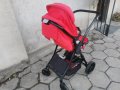 Детска количка Lorelli 2 в 1 STARLIGHT RED - ТОП състояние, снимка 3