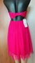 Нова розово червена рокля  👗🍀S, S/M👗🍀арт.445, снимка 4