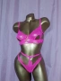 М К-т Сутиен и полупрашка в розово , снимка 1